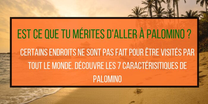 Faut il visiter Palomino