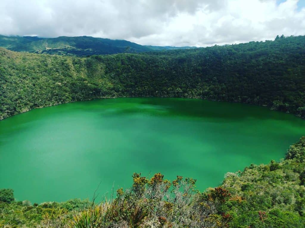 Le lac Guatavita