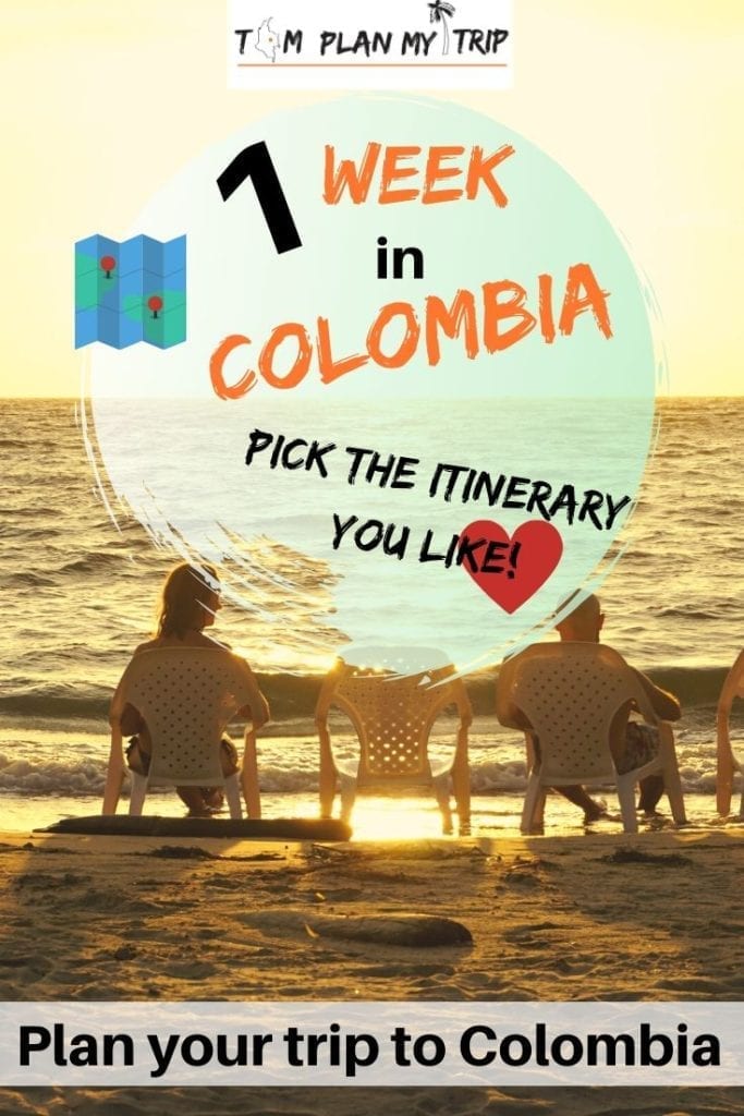 One week in Colombia. Read our Colombia itinerary ideas