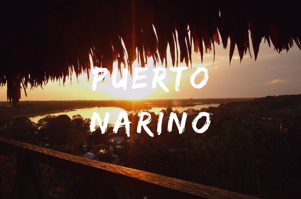 Puerto Nariño, l'un des village les plus au Sud sur la carte de Colombie