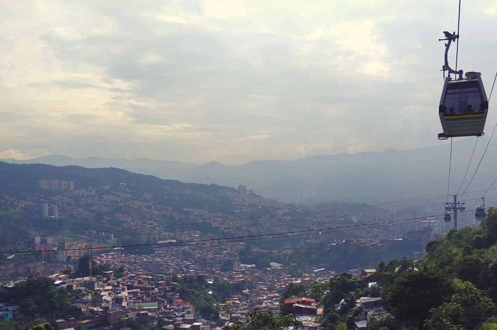 Cable car Medellin (1)