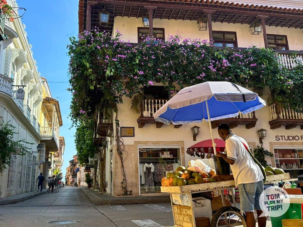 Vendor in Historic Center - Cartagena Colombia - Eastern Caribbean Coast (1)