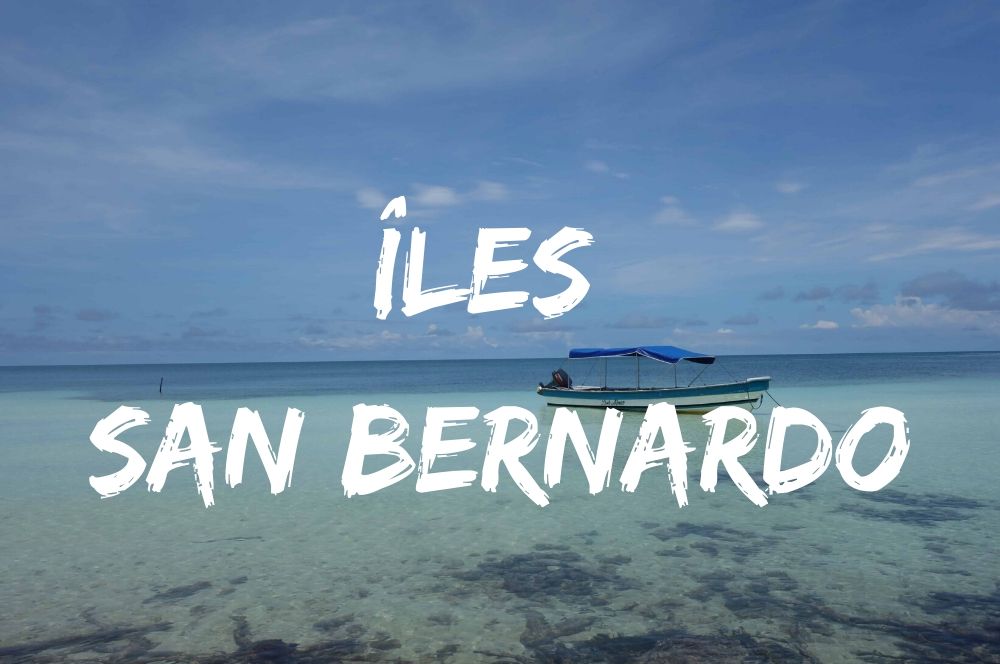îles san bernardo en mer caraibe