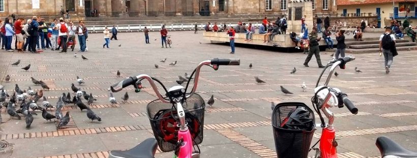 Electric biking tour Bogota