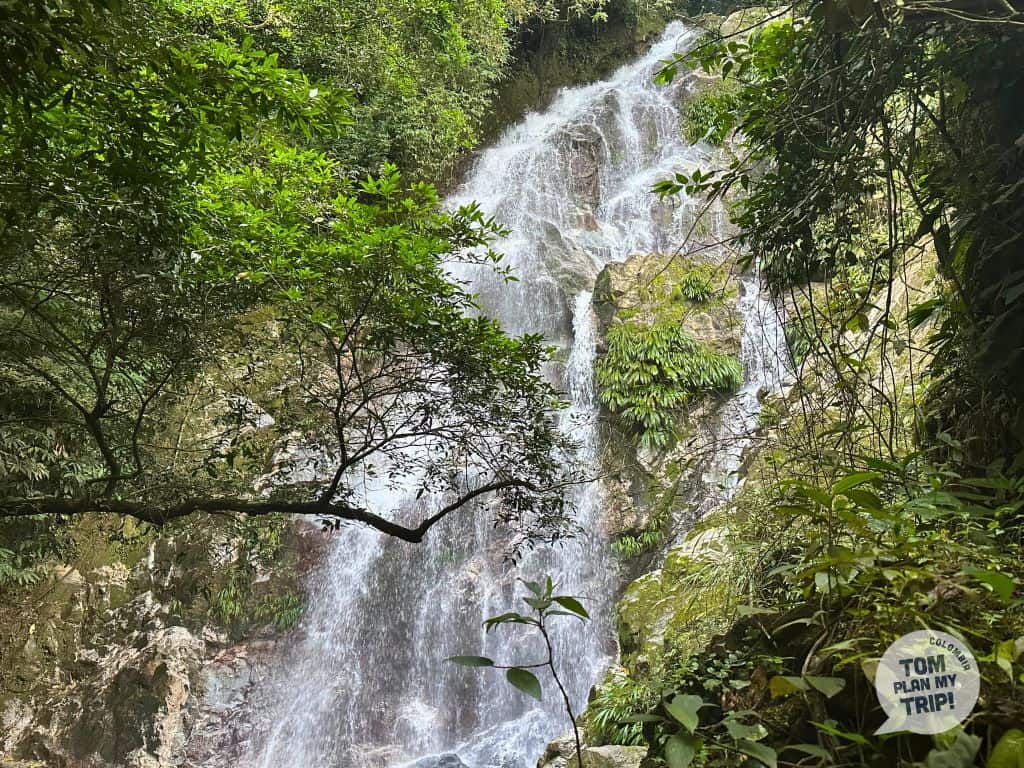 Marinka Waterfall in Minca Colombia - East Caribbean coast (1)