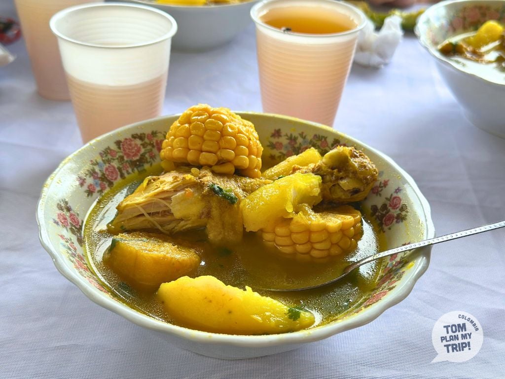 Coffee tour Concepcion Antioquia Colombia - sancocho food