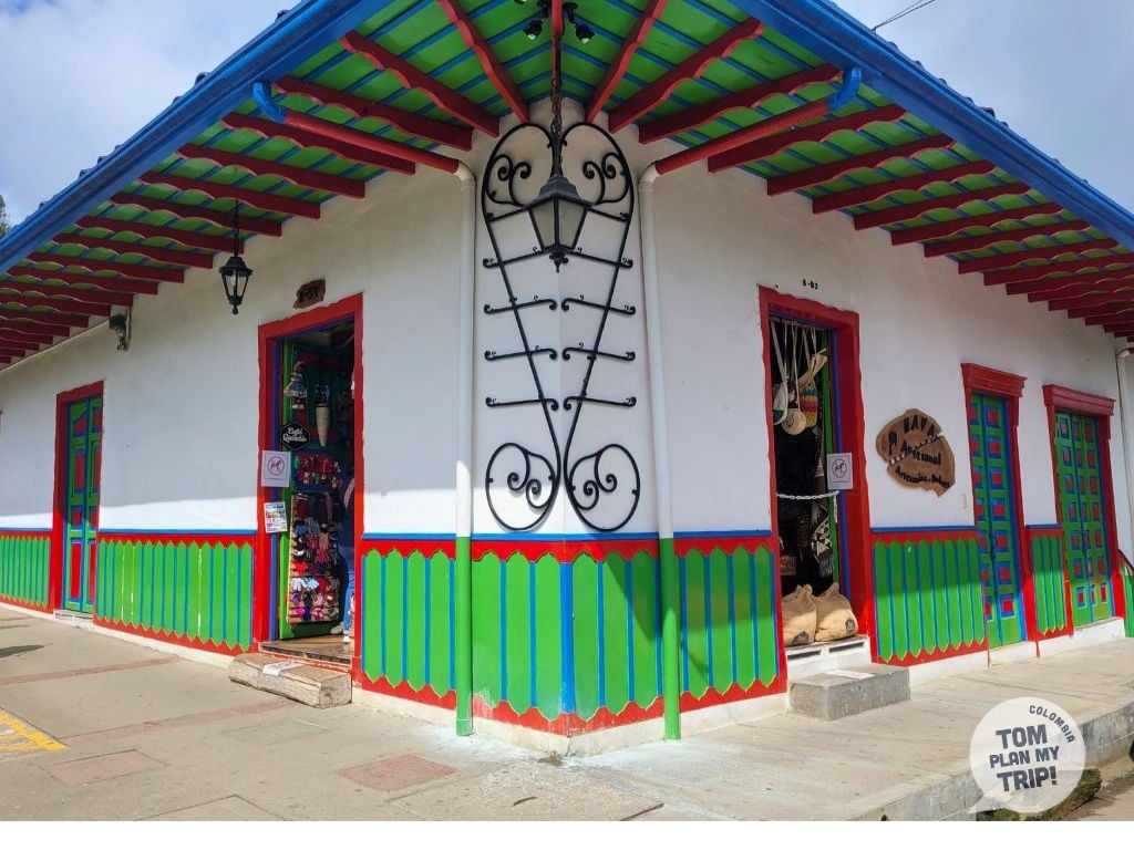 Town Salento Zona Cafetera Colombia