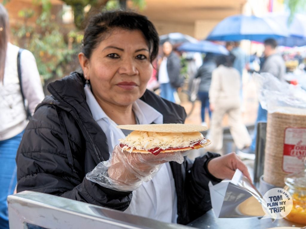 Food tour + Walking City Tour Bogota and around - Obleas Food People