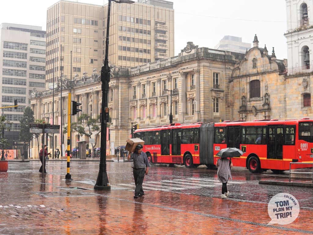 Walking City Tour Bogota and around - Raining
