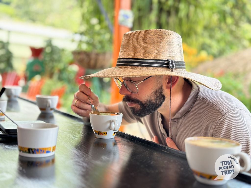 coffee tasting tom Finca el Diamante - Salgar